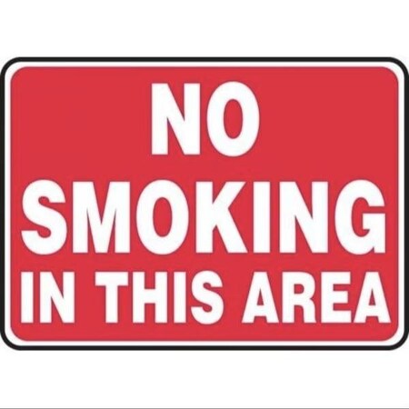 Accuform SMOKING CONTROL SIGN NO SMOKING IN THIS FRMSMG501XL